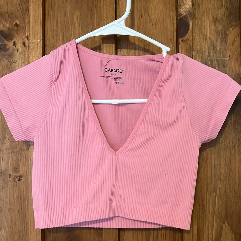 Pink garage top